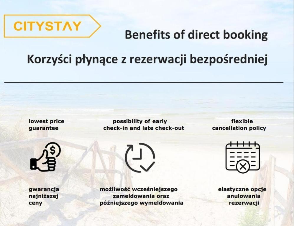 Apartment Citystay Brzezno 5 Minut Do Morza *